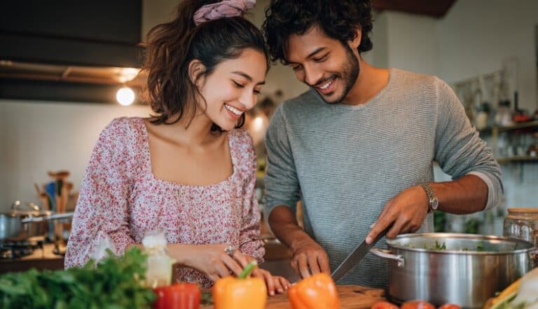 cooking as a couple